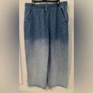 NWT ombre slouchy jeans